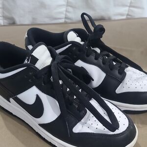 Nike Dual-Tone Black and White Sneakers